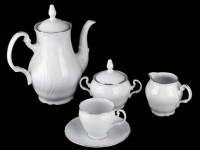 Сервиз кофейный 90мл на 6перс.15пред."Бернадот Платина 2021" Bernadotte