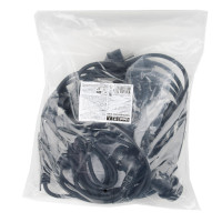 Гирлянда UDL-K121 10/E27/5M 5C IP65 BLACK BELT-LIGHT Uniel