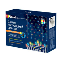 Грунтовый светильник  USL-S-132/PT1515 MULTICOLOR CURTAIN Uniel