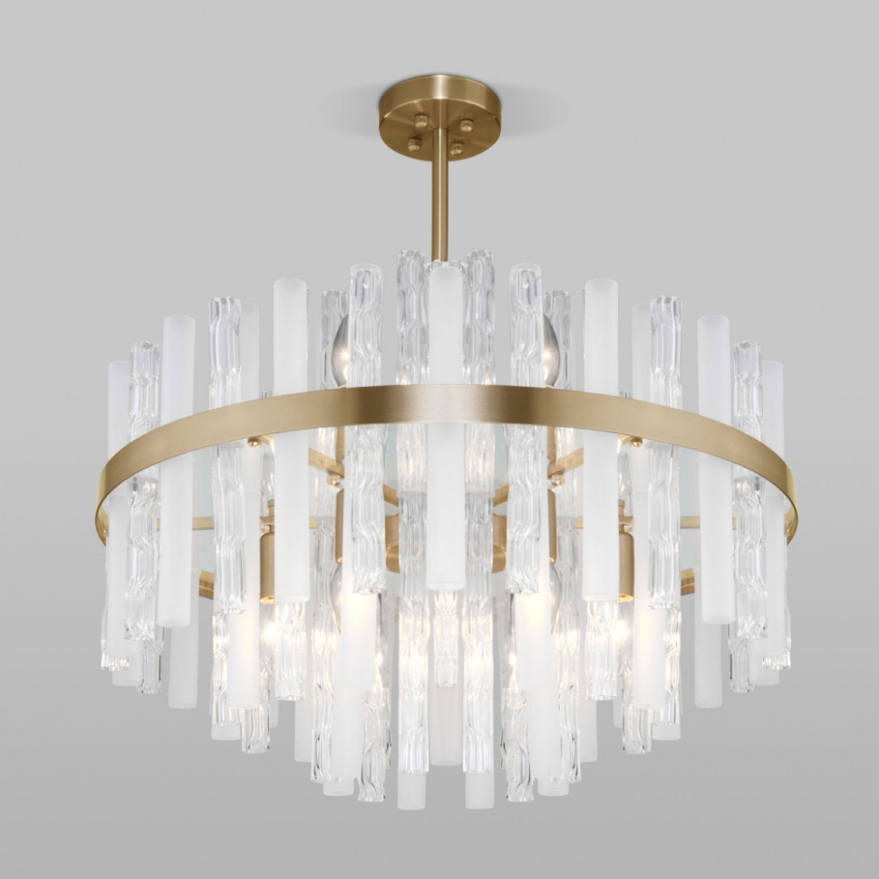 Потолочная люстра Hollis 368/9 Smart латунь Bogate's