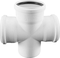 Крестовина Rehau Raupiano Plus 87° 110/110/110 одноплоскостная Крестовина Rehau Raupiano Plus 87° 110/110/110 одноплоскостная