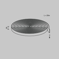 Шинопровод Conductive textile tape Parity TRX130-1.20GR Maytoni