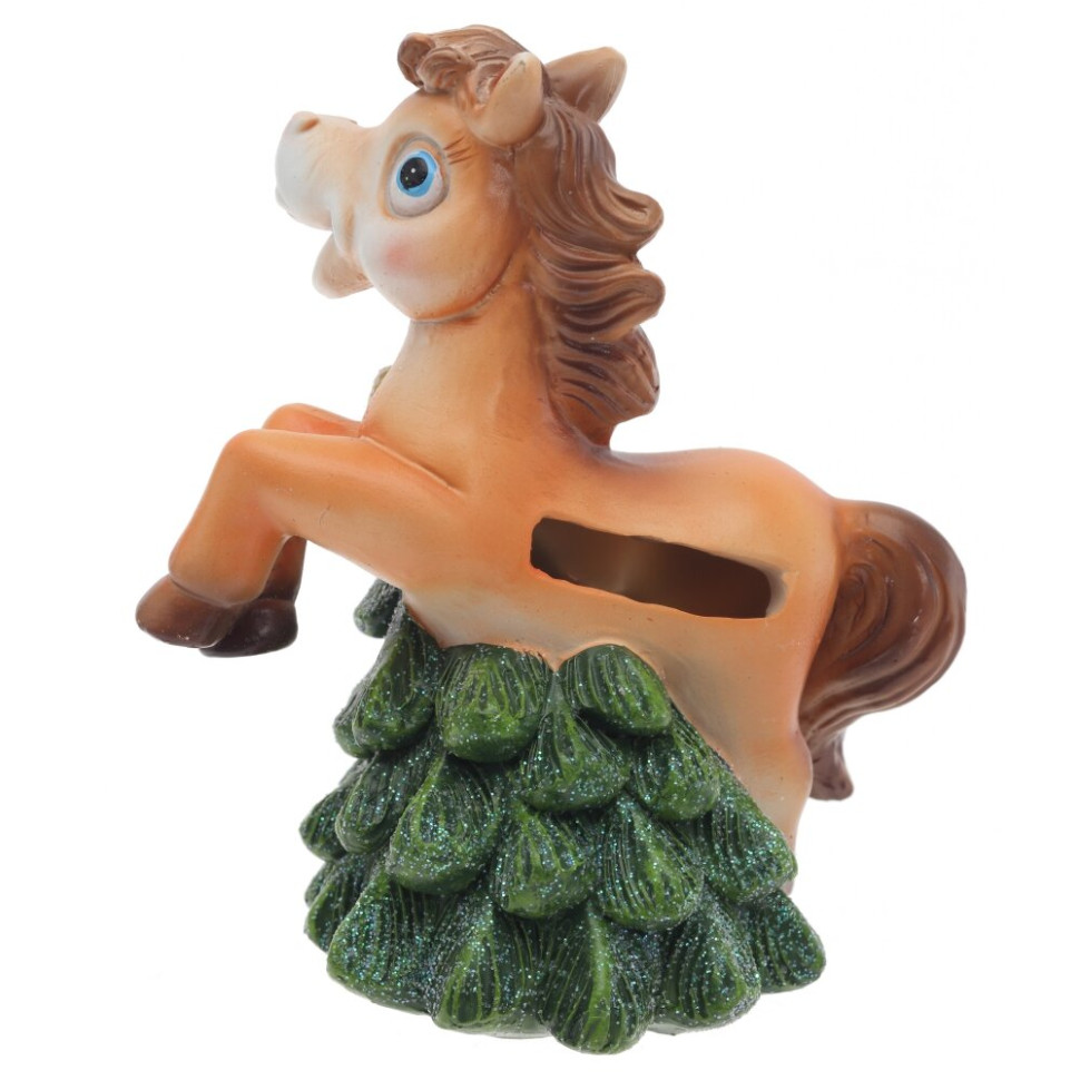 Копилка "Лошадка", L8 W5 H10 см, 2в.