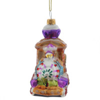 Украшение новогоднее "Пряничный паровоз", L10 W5 H10 см