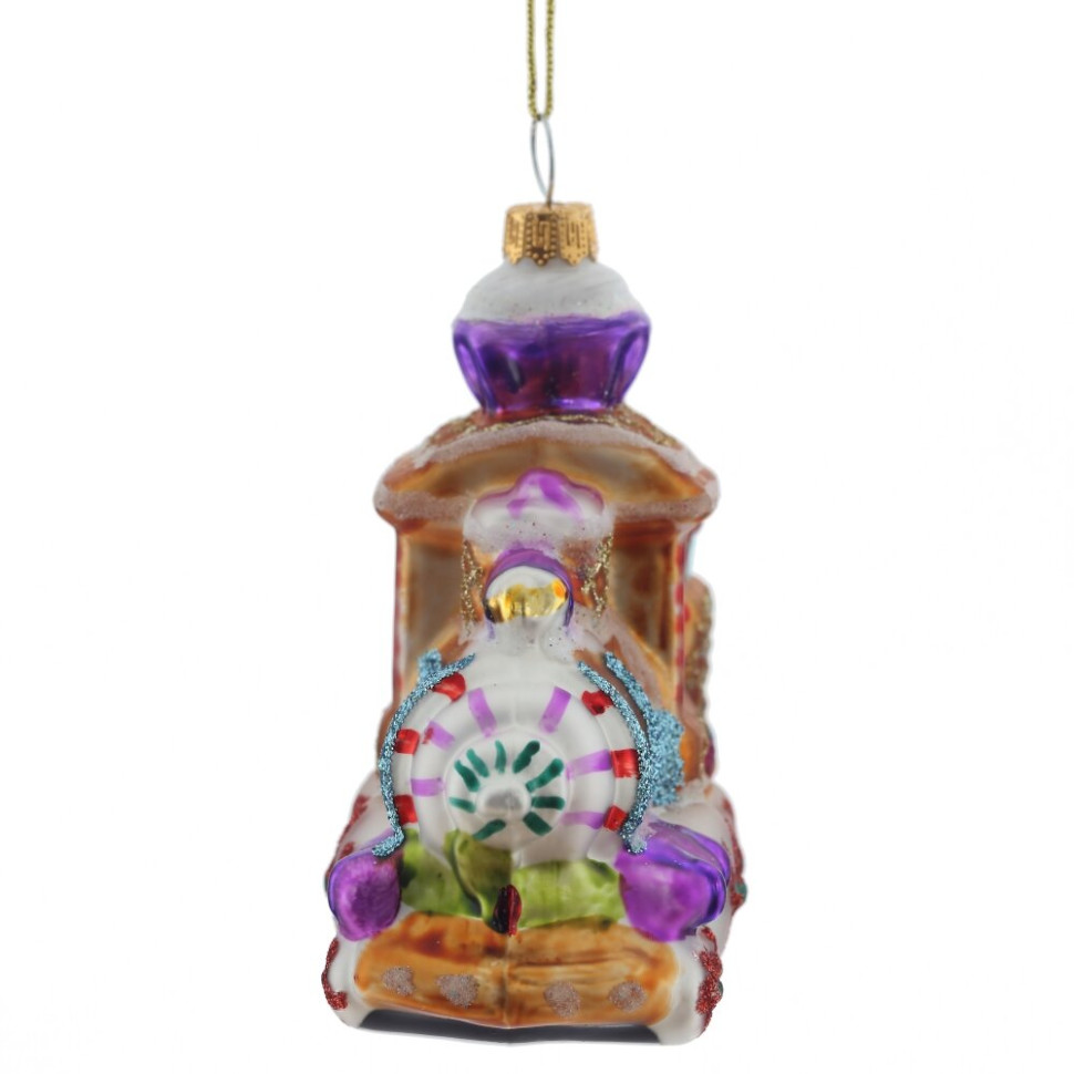 Украшение новогоднее "Пряничный паровоз", L10 W5 H10 см