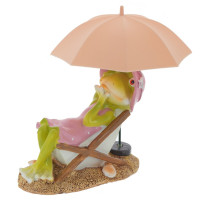 Фигурка декоративная "Лягушка", L16 W10 H15 см, 2в.