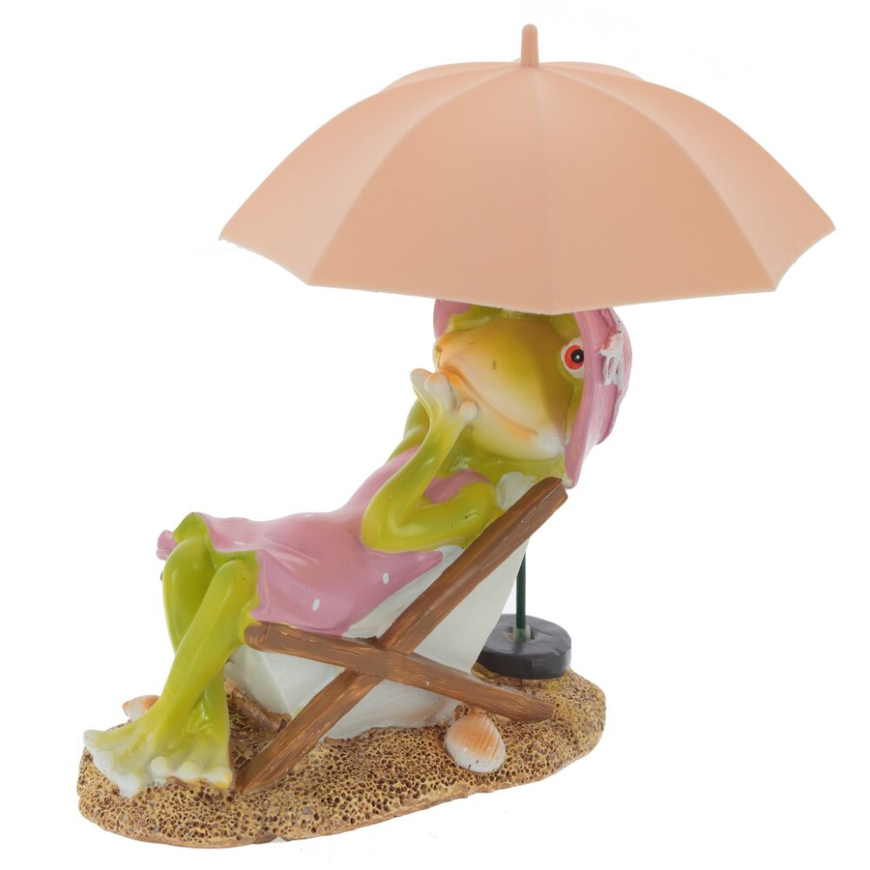 Фигурка декоративная "Лягушка", L16 W10 H15 см, 2в.