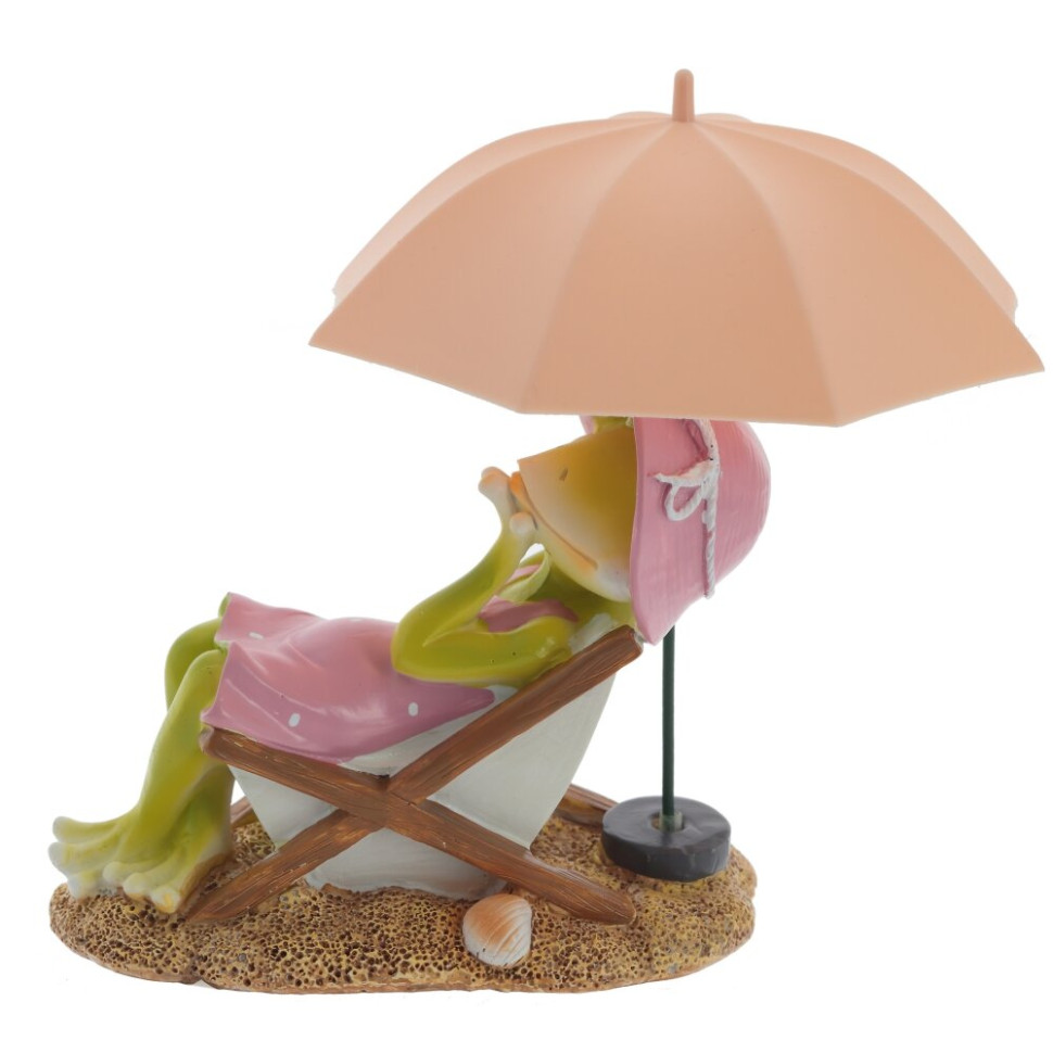 Фигурка декоративная "Лягушка", L16 W10 H15 см, 2в.