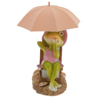 Фигурка декоративная "Лягушка", L16 W10 H15 см, 2в.