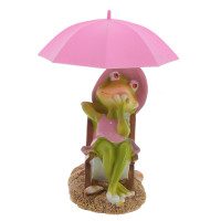 Фигурка декоративная "Лягушка", L16 W10 H15 см, 2в.