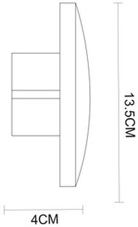 Настенный светильник Nimbo A1506AP-1WG Arte Lamp