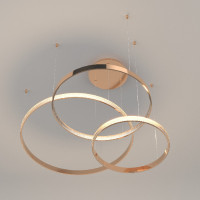 Подвесной светильник Posh 90175/3 медный Eurosvet