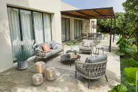 Стол журнальный уличный "Атмосфера" антрацит Стол журнальный уличный "Атмосфера" антрацит