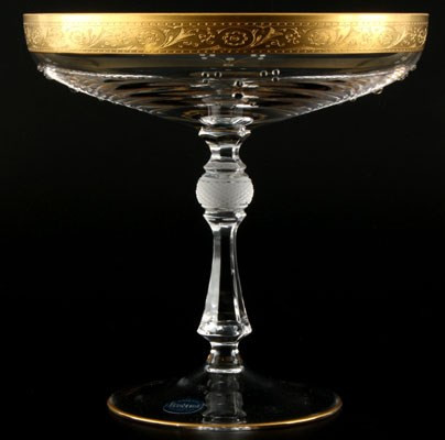 Ваза для конфет н/н 17см "Джесси стразы "