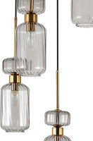 Подвесной светильник Gloss 1141/5S Smoke Escada Подвесной светильник Gloss 1141/5S Smoke Escada