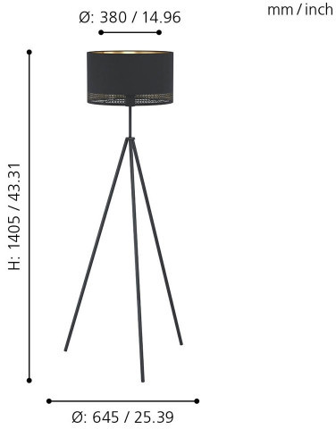 Торшер Esteperra 99279 Eglo