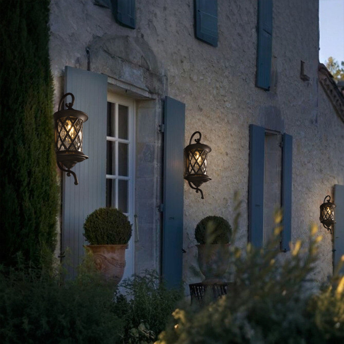 Настенный фонарь уличный Bergamo 100018W Loft It