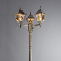 Наземный фонарь Berlin A1017PA-3WG Arte Lamp Наземный фонарь Berlin A1017PA-3WG Arte Lamp