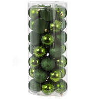Набор из 35шт Украшение новогоднее "Шар", D 6 см, L16 W16 H36 см