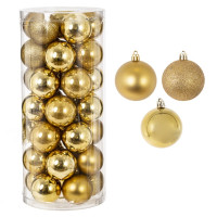 Набор из 35шт Украшение новогоднее "Шар", D 6 см, L16 W16 H36 см