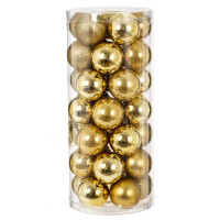 Набор из 35шт Украшение новогоднее "Шар", D 6 см, L16 W16 H36 см