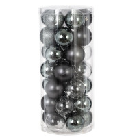 Набор из 35шт Украшение новогоднее "Шар", D 6 см, L16 W16 H36 см