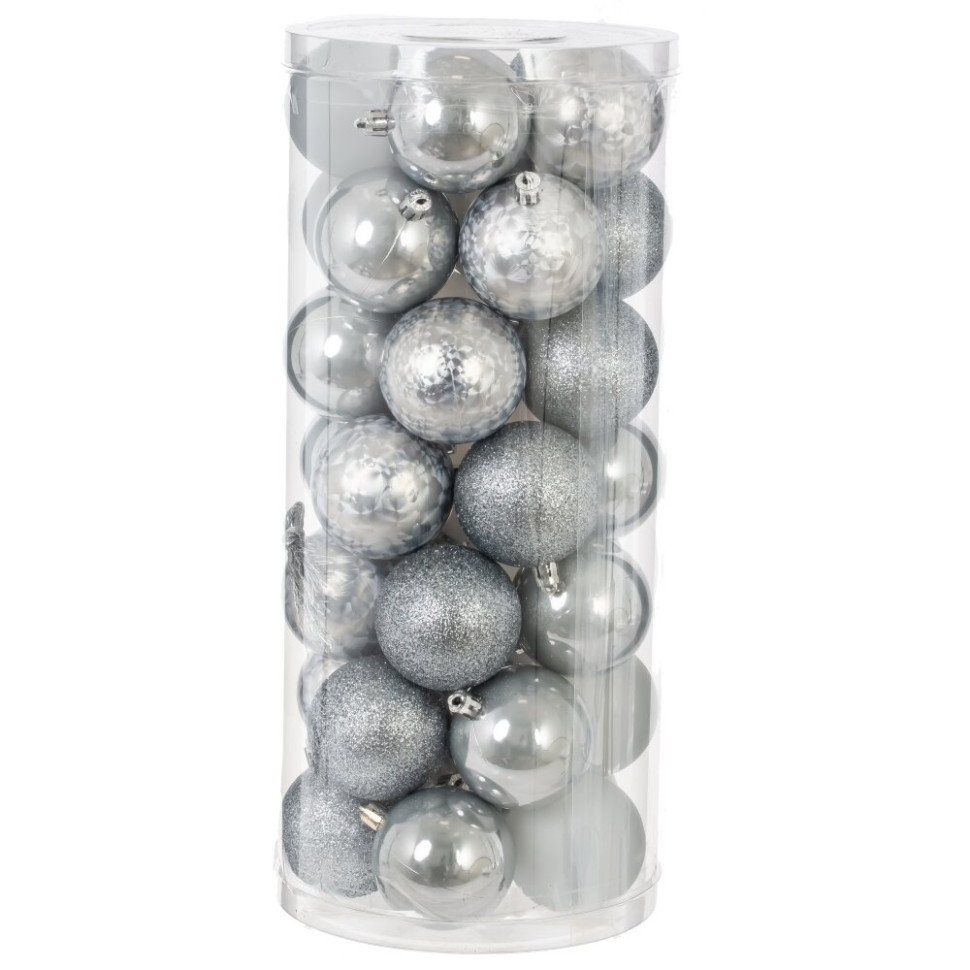 Набор из 35шт Украшение новогоднее "Шар", D 6 см, L16 W16 H36 см