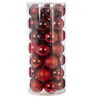 Набор из 35шт Украшение новогоднее "Шар", D 6 см, L16 W16 H36 см