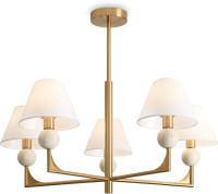 Потолочная люстра Riley FR2043CL-05BS Freya