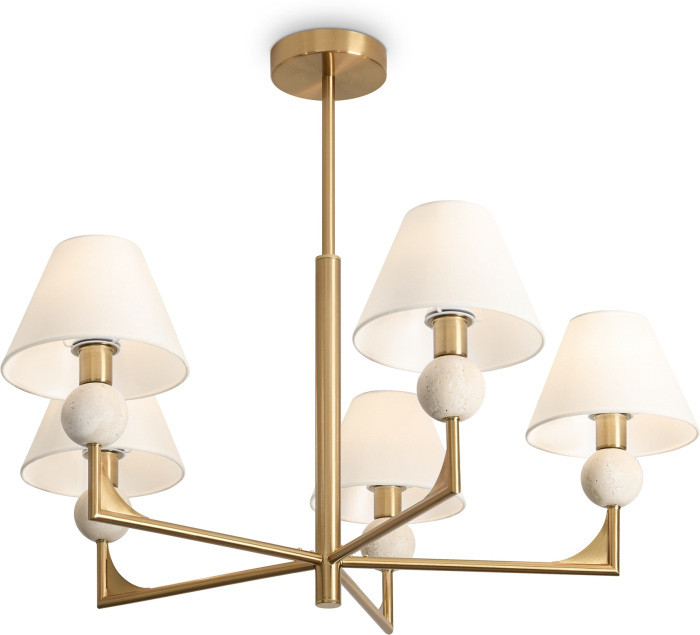 Потолочная люстра Riley FR2043CL-05BS Freya