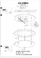 Потолочный светильник Regius 48141-1 Globo Потолочный светильник Regius 48141-1 Globo