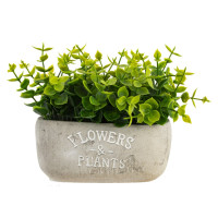 Цветочная композиция, L14 W7,5 H14 см