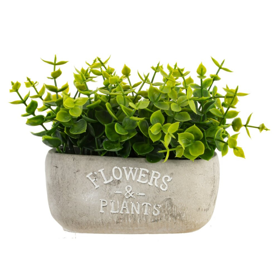 Цветочная композиция, L14 W7,5 H14 см