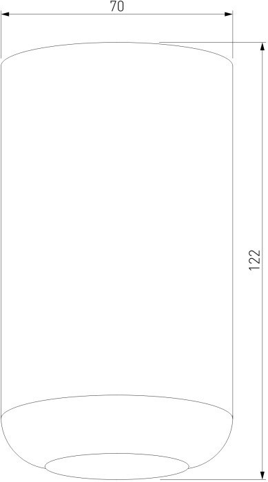 Точечный светильник Onde 25044/LED Elektrostandard