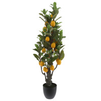Дерево искусственное "Лимон", L52 W52 H146 см