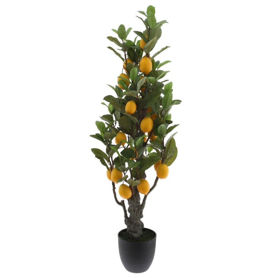 Дерево искусственное "Лимон", L52 W52 H146 см