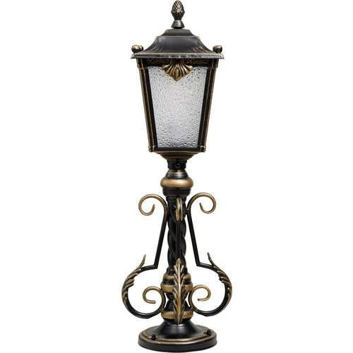 Наземный фонарь Квадро 26-001-ЧЗ Кузнечное дело