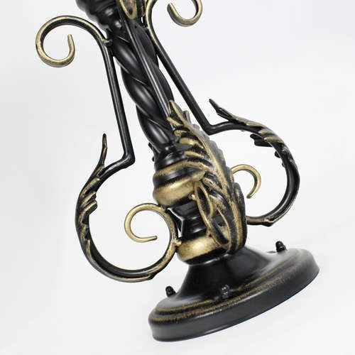 Наземный фонарь Квадро 26-001-ЧЗ Кузнечное дело