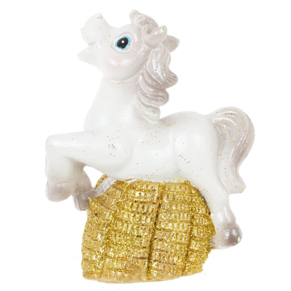 Фигурка декоративная "Лошадка", L6 W3 H7,5 см, 4в.