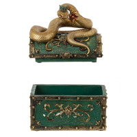 Шкатулка "Змея", L14 W9 H17 см