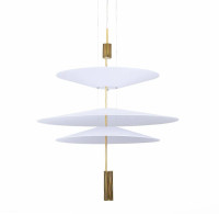 Подвесной светильник 9221P 9221P/3 gold/white DeLight Collection