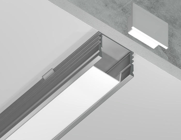 Профиль для светодиодной ленты Illumination GP1750AL Ambrella