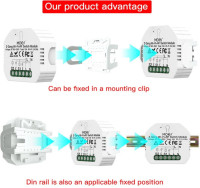 WiFi реле диммер Magnetic track 220 APL.0195.01.02 Aployt WiFi реле диммер Magnetic track 220 APL.0195.01.02 Aployt