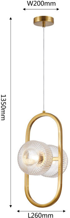 Подвесной светильник Malinconia 4051-2P Favourite