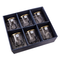 Набор стаканов 250мл.6шт."Палаис Голд"