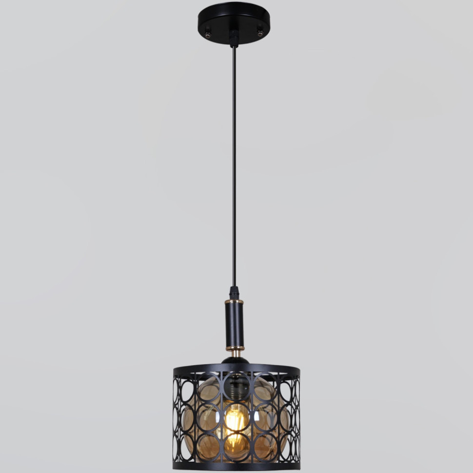 Подвесной светильник  04001-0.9-01 BK Reluce