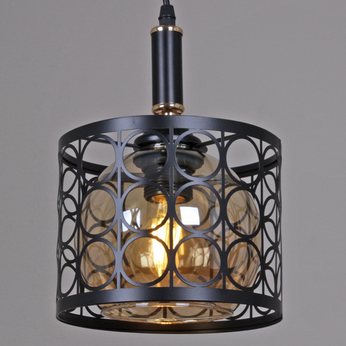 Подвесной светильник  04001-0.9-01 BK Reluce