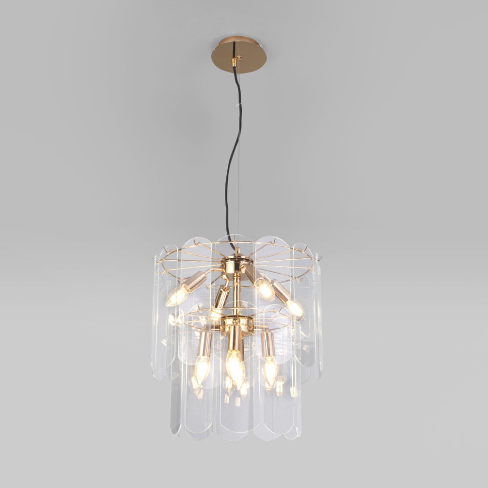 Подвесная люстра Claire 60170/8 золото Smart Eurosvet