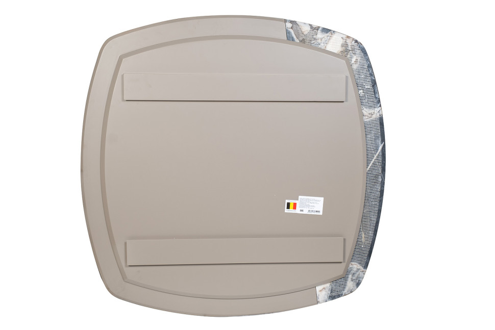 Зеркало настенное с декоративной вставкой