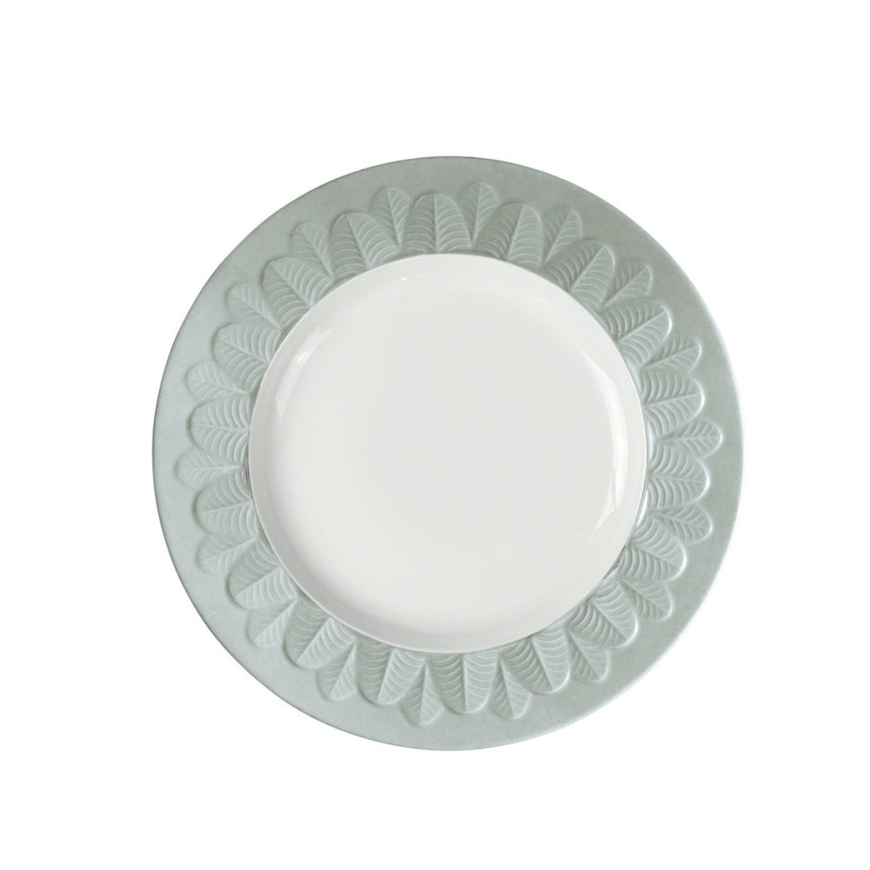 Тарелка десертная 21см."Peacock" venice grey